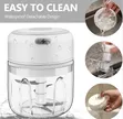 Rechargeable Mini Chopper - 1
