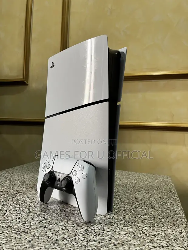 Used PS5 Slim Digital Edition with One Controller - 1