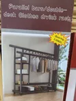 150kg Double-Pole Clothes Rack - 1