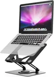 Ergonomic Laptop Stand with 360° Swivel Base - 2