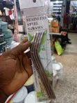 Reusable Stainless Steel Drinking Straws - 1