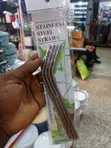 Reusable Stainless Steel Drinking Straws - 2