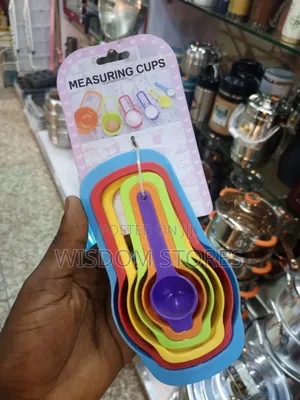 6-Piece Nesting Measuring Cups and Spoons Set