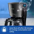 Philips Drip Coffee Maker HD7432/20, 0.6L, Black - 2