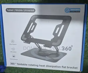 Swivel Foldable Laptop Stand - Adjustable Height