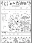 My First African Alphabets Coloring Book (36 Pages) - 2