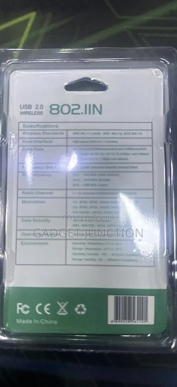 USB Bluetooth & Wi-Fi Adapter (300 Mbps) - 1
