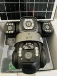 Wireless Solar CCTV Camera with 3 Lenses & AI - 2