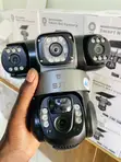 Wireless Solar CCTV Camera with 3 Lenses & AI - 4