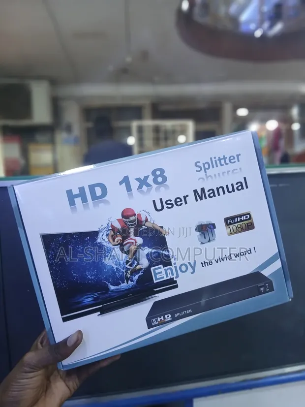1x8 HDMI Splitter - 8 Way HDTV Splitter - 1