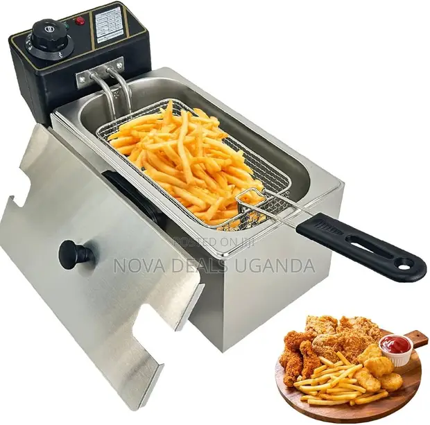 3L Electric Deep Fryer, 2000W with Adjustable Temperature - 1