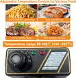 3L Electric Deep Fryer, 2000W with Adjustable Temperature - 3