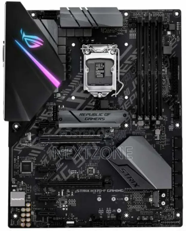 ASUS ROG Strix H370-F Gaming Motherboard - 1