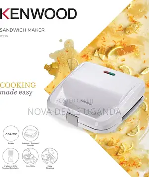 Kenwood 2-in-1 Sandwich Maker with Grill Plates