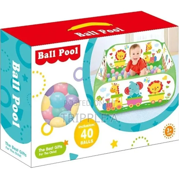 Magicwand Large Mesh Square Ball Pool for Kids - 1