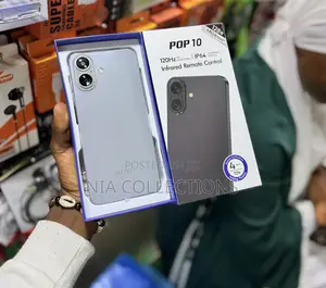 New Tecno Pop 10 128GB Silver