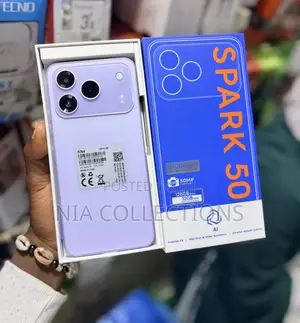New Tecno Spark 50 128GB Purple