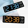Large Digital LED Wall Clock with Temperature & Humidity - 2