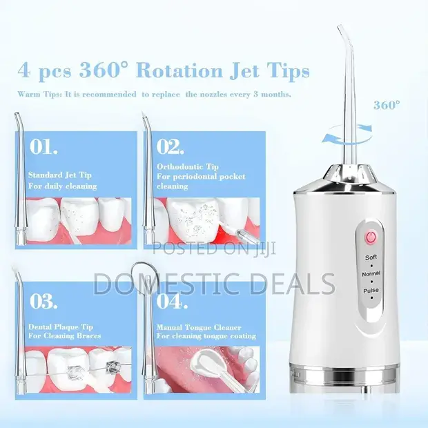 Wireless Oral Irrigator with 3 Modes - 1