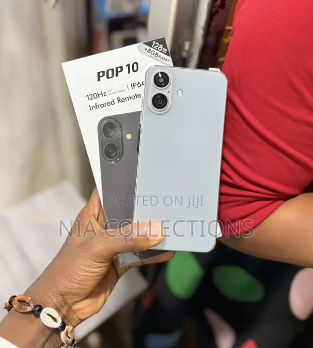 New Tecno Pop 10 128GB Silver - 1