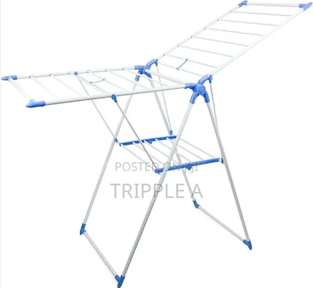 Plastic Foldable Clothes Drying Rack - 1