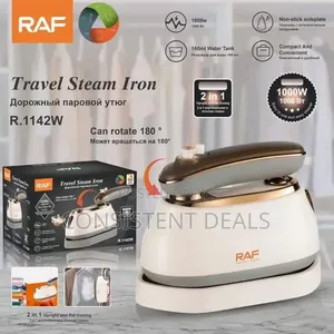 RAF Steam Iron R.1142w, 1000W, White