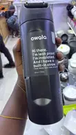 Owala Water Bottle 24 oz (710ml) - Very, Very Dark - 2