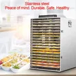 18-Layer Food Dehydrator Dryer 1500W - 4