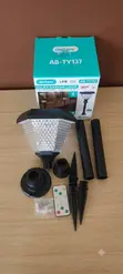 AERBES AB-TY137 100W RGB Solar Garden Light - 1