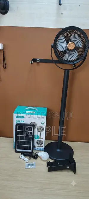 AERBES AB-FS42 Rechargeable Solar Floor Fan
