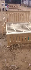 5x6 East African Design Bed Frame - 1