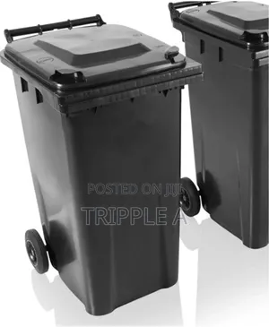 240L Outdoor Waste Bin with Wheels