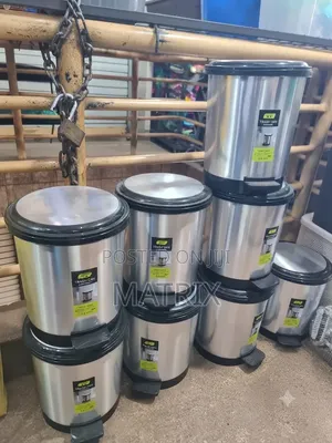 Stainless Steel Indoor Dust Bin - 10 Litres