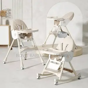 Brand New DURABLE Baby Feeding Chair - Gray