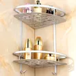 Bathroom & Kitchen Triangle Hanging Storage Rack - 2
