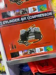 Portable Dual-Cylinder Car Air Compressor - 1