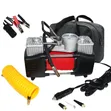 Portable Dual-Cylinder Car Air Compressor - 2