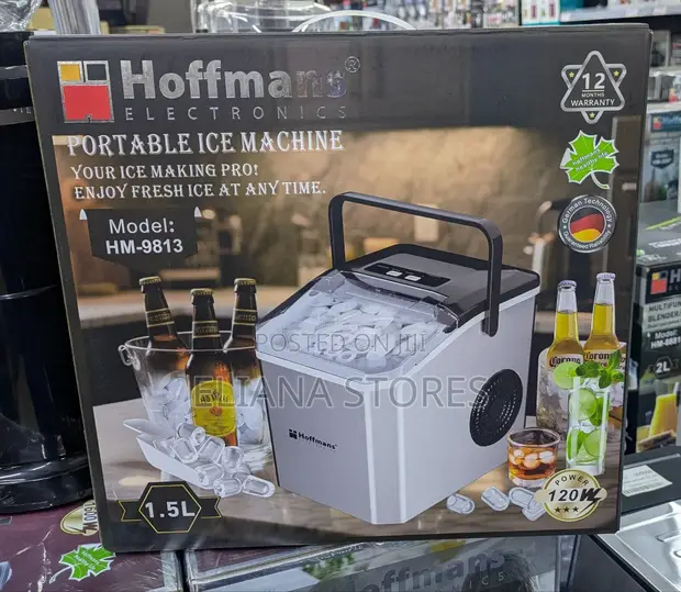 Hoffmans HM-9813 Portable Ice Cube Maker Machine - 1