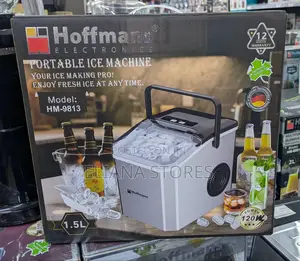 Hoffmans HM-9813 Portable Ice Cube Maker Machine