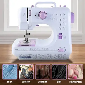 Portable Mini Electric Sewing Machine (12 Stitches)