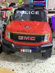 Kids Electric GMC Police Ride-On Truck - 2
