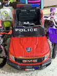 Kids Electric GMC Police Ride-On Truck - 3