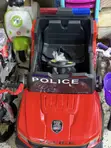 Kids Electric GMC Police Ride-On Truck - 4