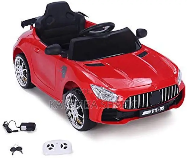Mercedes-Benz Style Kids Electric Ride-on Toy Car with Remote - 1