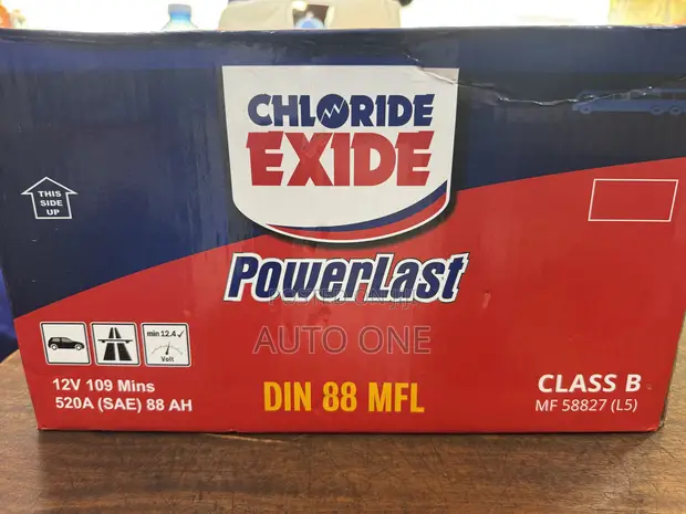 Exide Powerlast Din88 Chloride Battery - 1