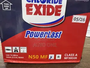 Brand New Exide N50 Chloride Battery