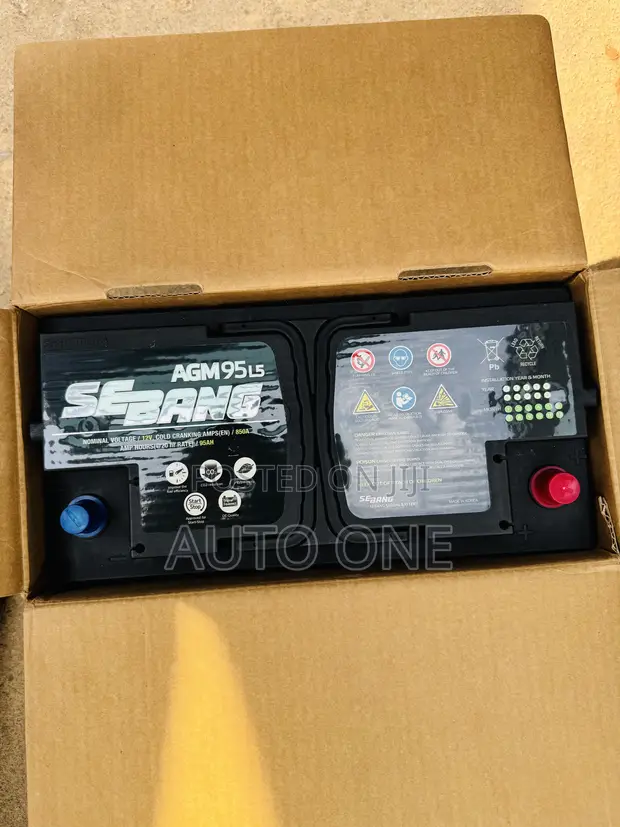 Din100 AGM Sebang Battery - 1