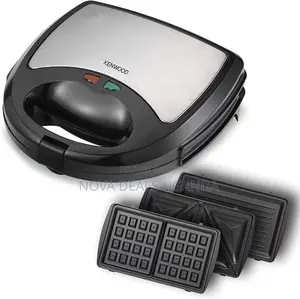 Kenwood 750W 3-in-1 Sandwich Maker (Sandwich, Grill, Waffle)