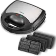 Kenwood 750W 3-in-1 Sandwich Maker (Sandwich, Grill, Waffle) - 1