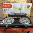 Globalstar Double Coil Electric Burner Hot Plate - Black - 2